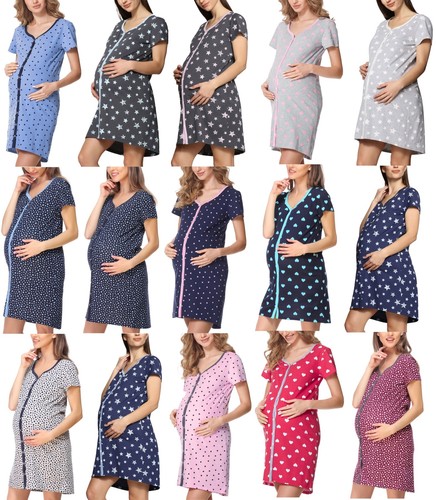 Damen umstandsnachthemd kurz - damen,