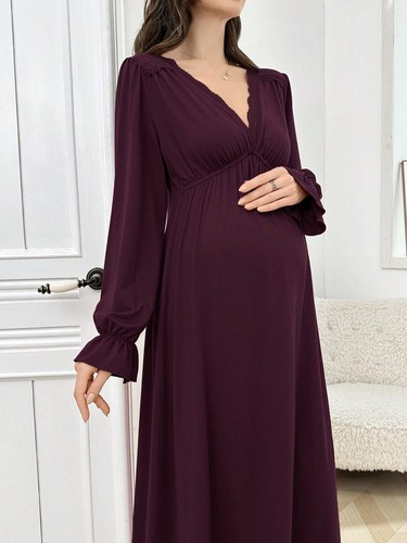 Elegantes umstandsnachthemd - elegantes,